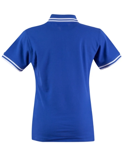 Picture of Winning Spirit, Ladies Truedry Contrast S/S Polo